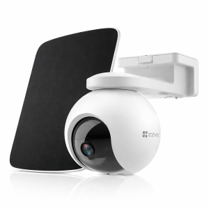 CÂMERA DOME 4MP EZVIZ CB8 + PAINEL SOLAR